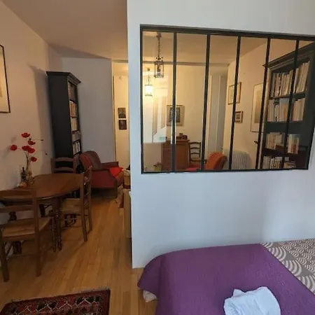 Grand Studio Porte Saint Cloud *